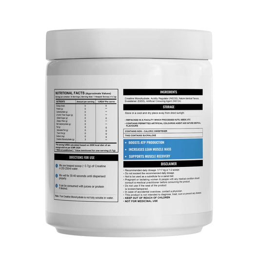 Wellcore Micronised Creatine Monohydrate | Pure Strength Boost