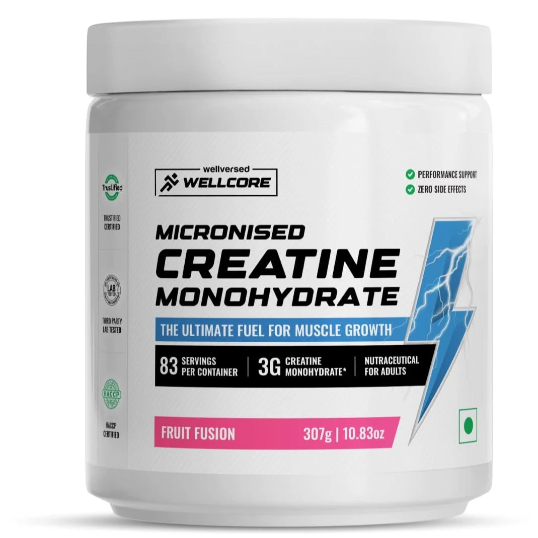Wellcore Micronised Creatine Monohydrate | Pure Strength Boost