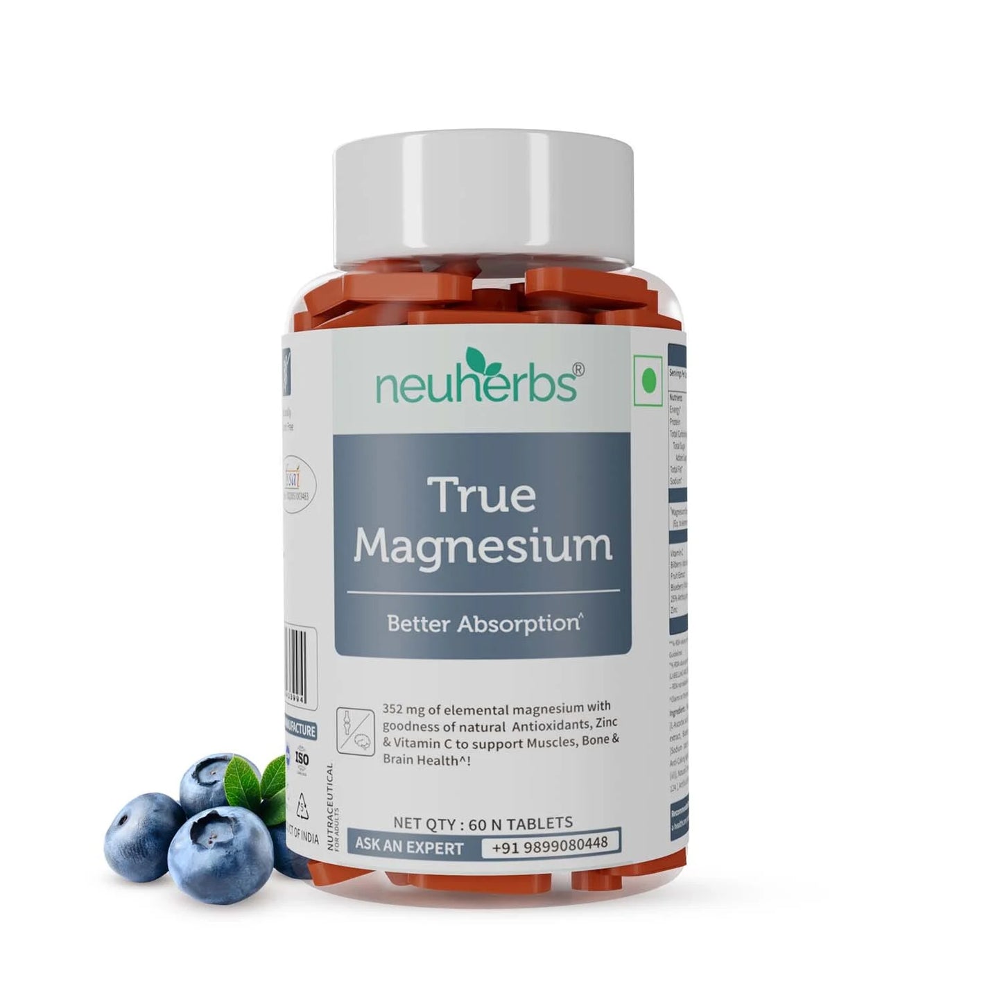 Neuherbs True Magnesium | Better Absorption & Muscle Support
