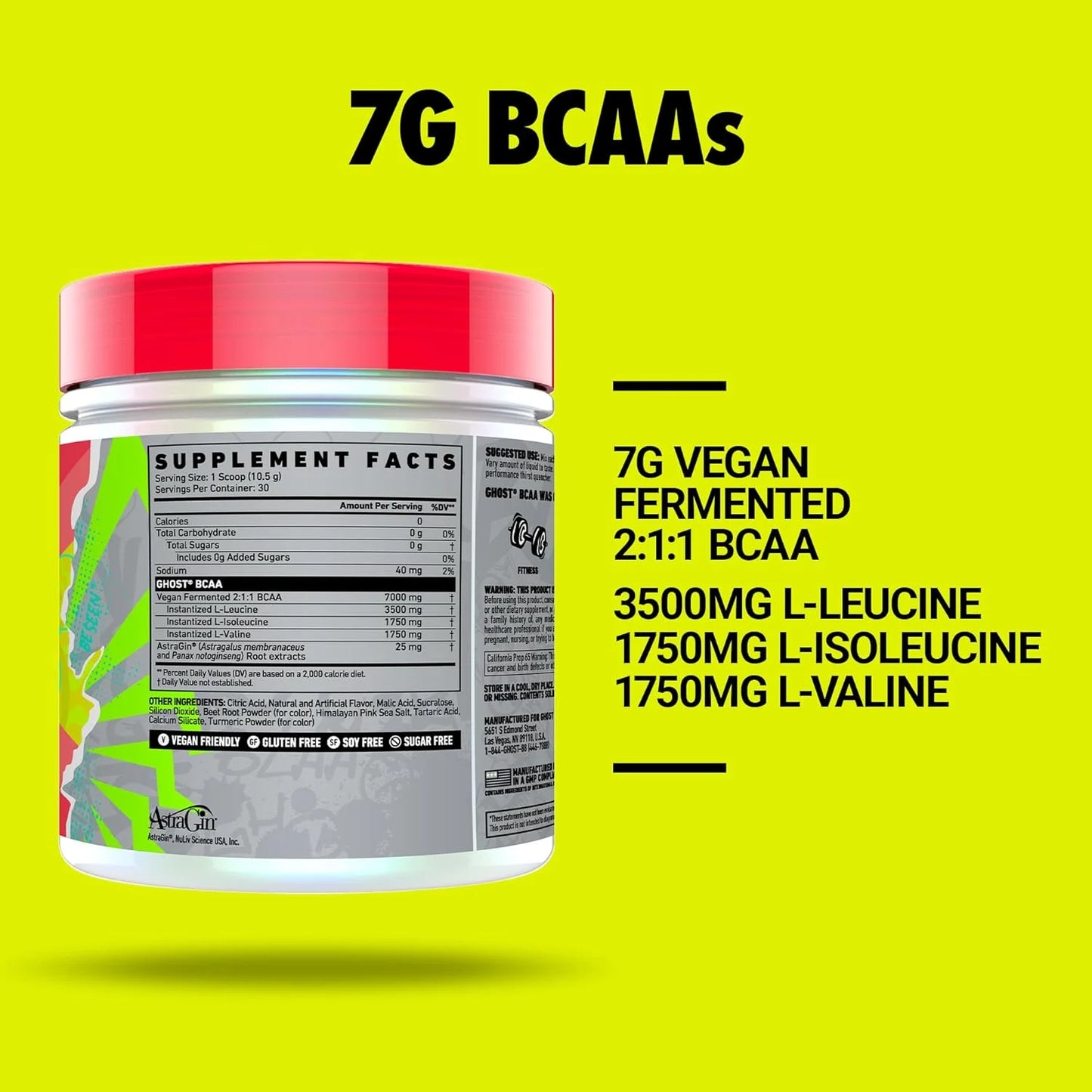 Ghost BCAA - Boost Recovery & Muscle Growth