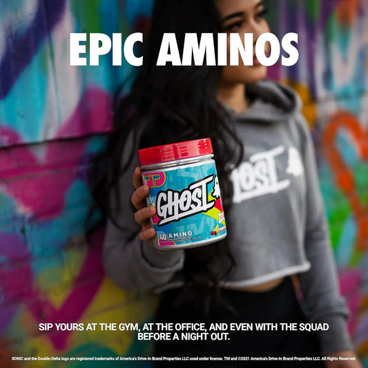 Ghost Amino Blue Raspberry – Essential Amino Acids