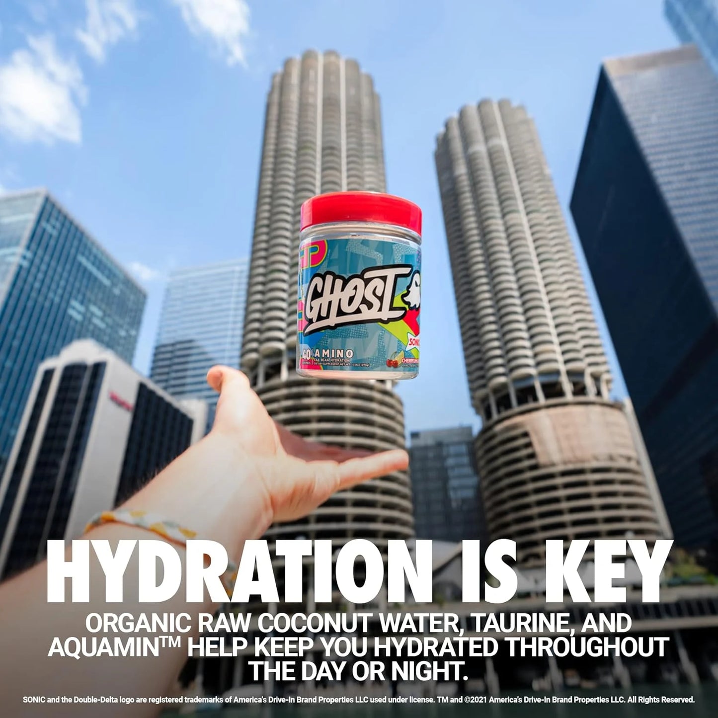 Ghost Amino - Essential Amino Acids for Muscle Recovery