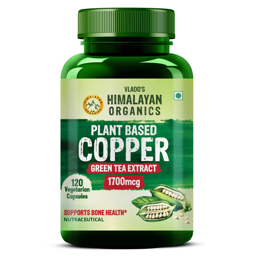 Vlado's Himalayan Organics Plant-Based Copper 1700mcg