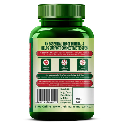 Vlado's Himalayan Organics Plant-Based Copper 1700mcg