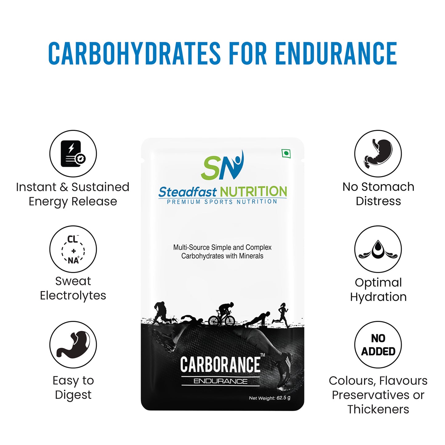 Steadfast Nutrition Carborance – Endurance Carb Supplement