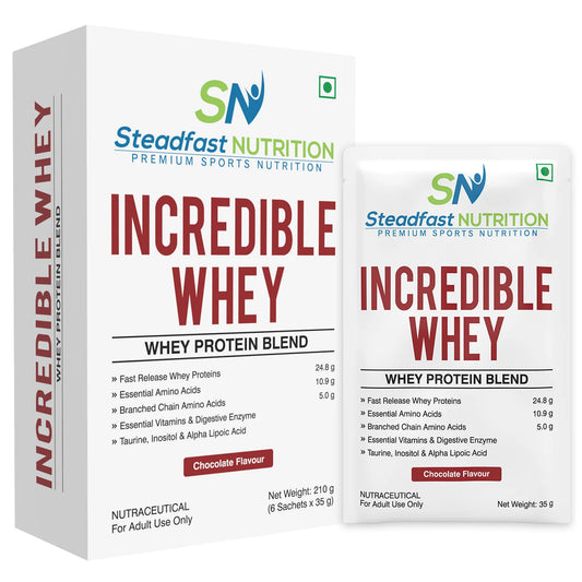 Steadfast Incredible Whey Protein Blend | 24.8g Protein
