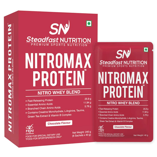 Steadfast Nitromax Protein Nitro Whey Blend - Strength & Recovery