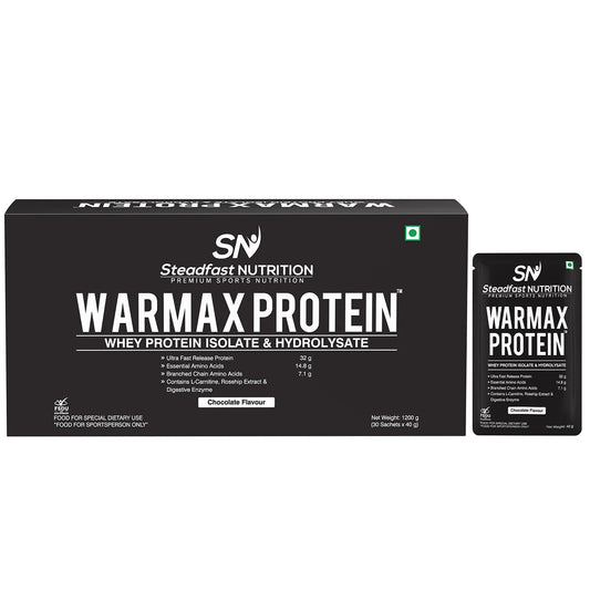 Steadfast Warmax Protein | 32g Ultra-Fast Release Protein