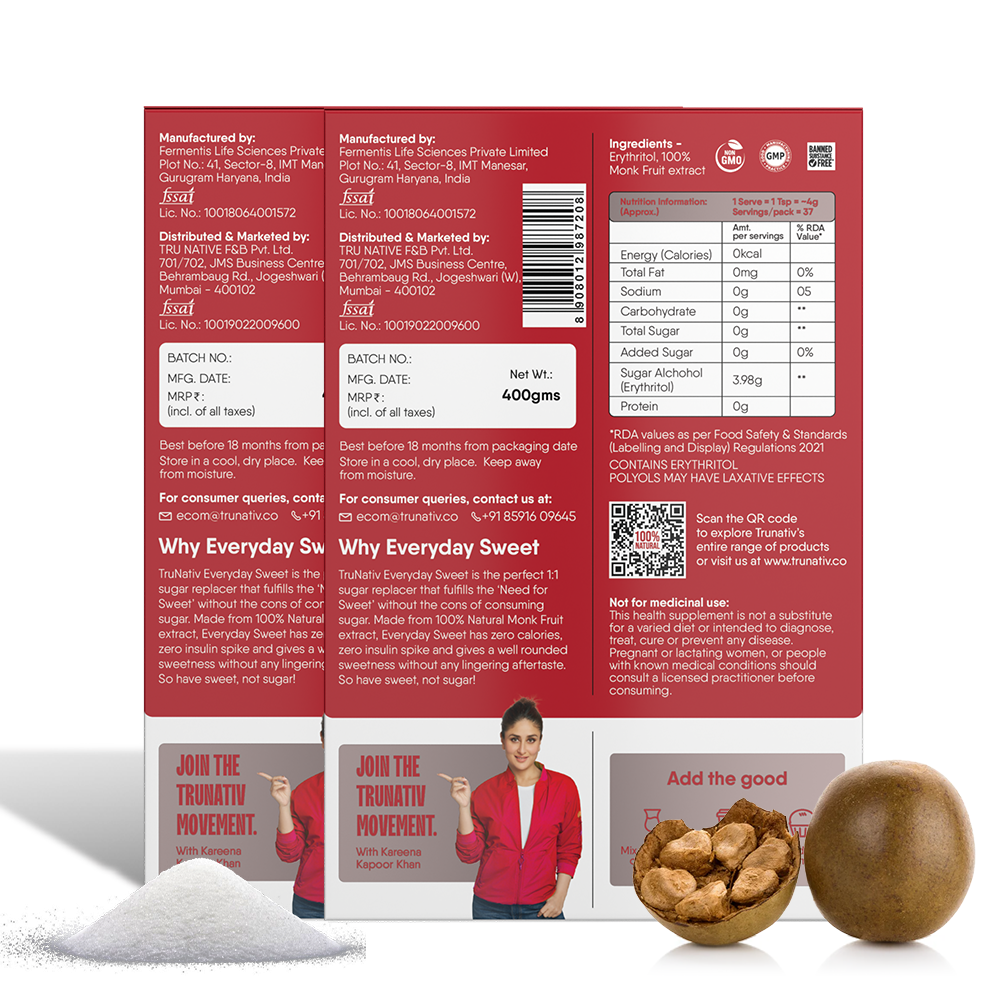 TruNativ Everyday Sweet Powder | Natural Sugar Replacement