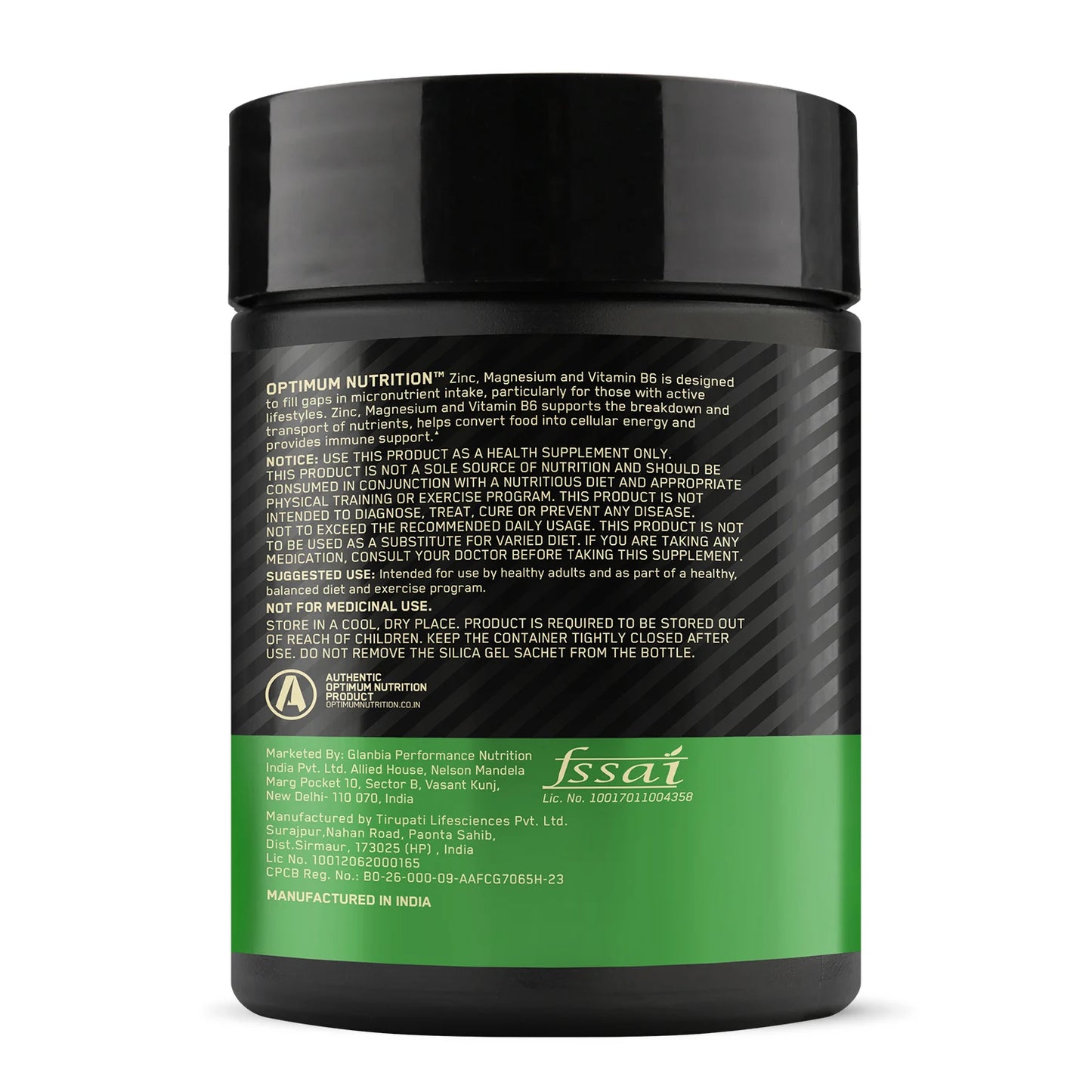 Optimum Nutrition ZMA - Support Recovery & Sleep
