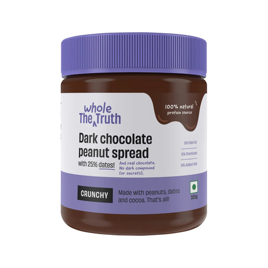 The Whole Truth Dark Chocolate Peanut Butter Crunchy