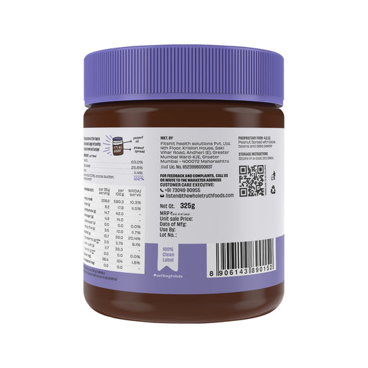 The Whole Truth Dark Chocolate Peanut Butter Crunchy