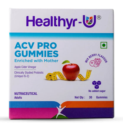Healthyr-U ACV Pro Gummies | Gut & Weight Wellness