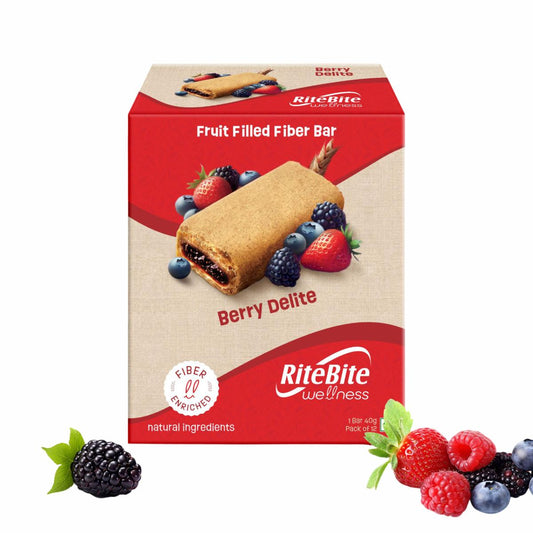 RiteBite Wellness Berry Delite Energy Bar | Nutritious Snack