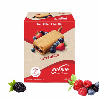 RiteBite Wellness Berry Delite Energy Bar | Nutritious Snack