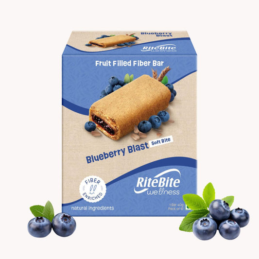 RiteBite Blueberry Blast Soft Bite | Fiber & Antioxidants
