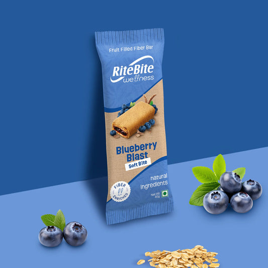 RiteBite Blueberry Blast Soft Bite | Fiber & Antioxidants