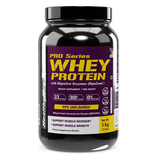 HealthyHey Sports Pro Series Whey Protein with Enzymes
