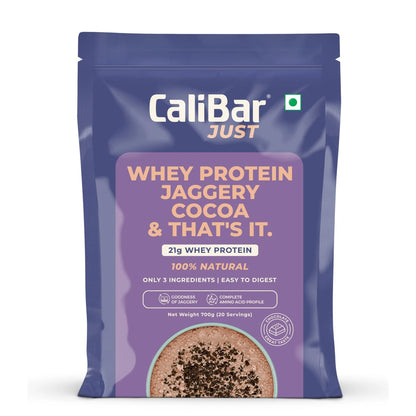CaliBar Whey Protein Jaggery Cocoa – Natural Muscle Fuel