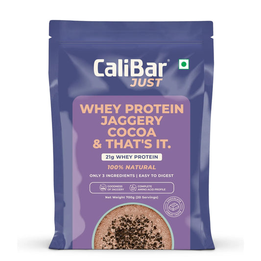 CaliBar Whey Protein Jaggery Cocoa – Natural Muscle Fuel