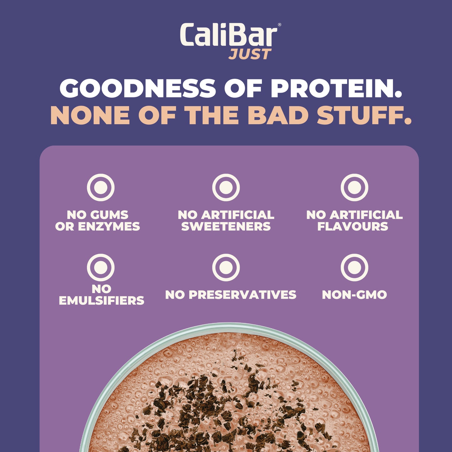 CaliBar Whey Protein Jaggery Cocoa – Natural Muscle Fuel