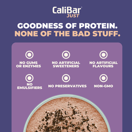 CaliBar Whey Protein Jaggery Cocoa – Natural Muscle Fuel
