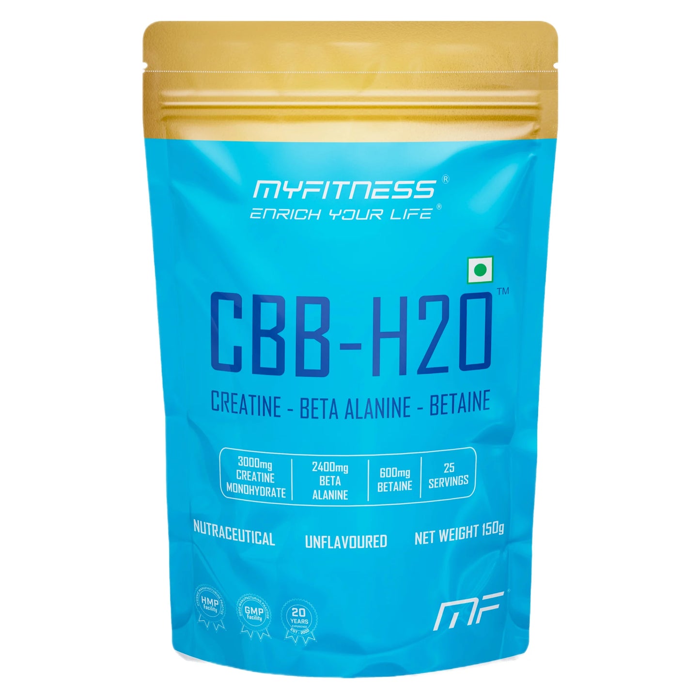 Myfitness CBB-H2O – Creatine, Beta Alanine & Betaine