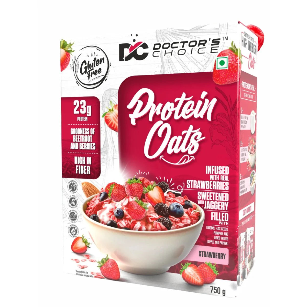 Doctor's Choice High Protein Oats | 24g Protein, Gluten-Free