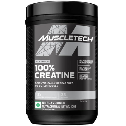 MuscleTech Platinum 100% Creatine | Pure Strength Boost