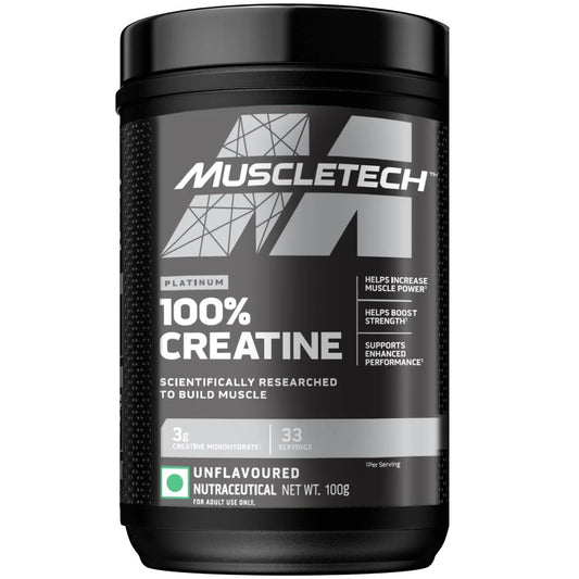 MuscleTech Platinum 100% Creatine | Pure Strength Boost