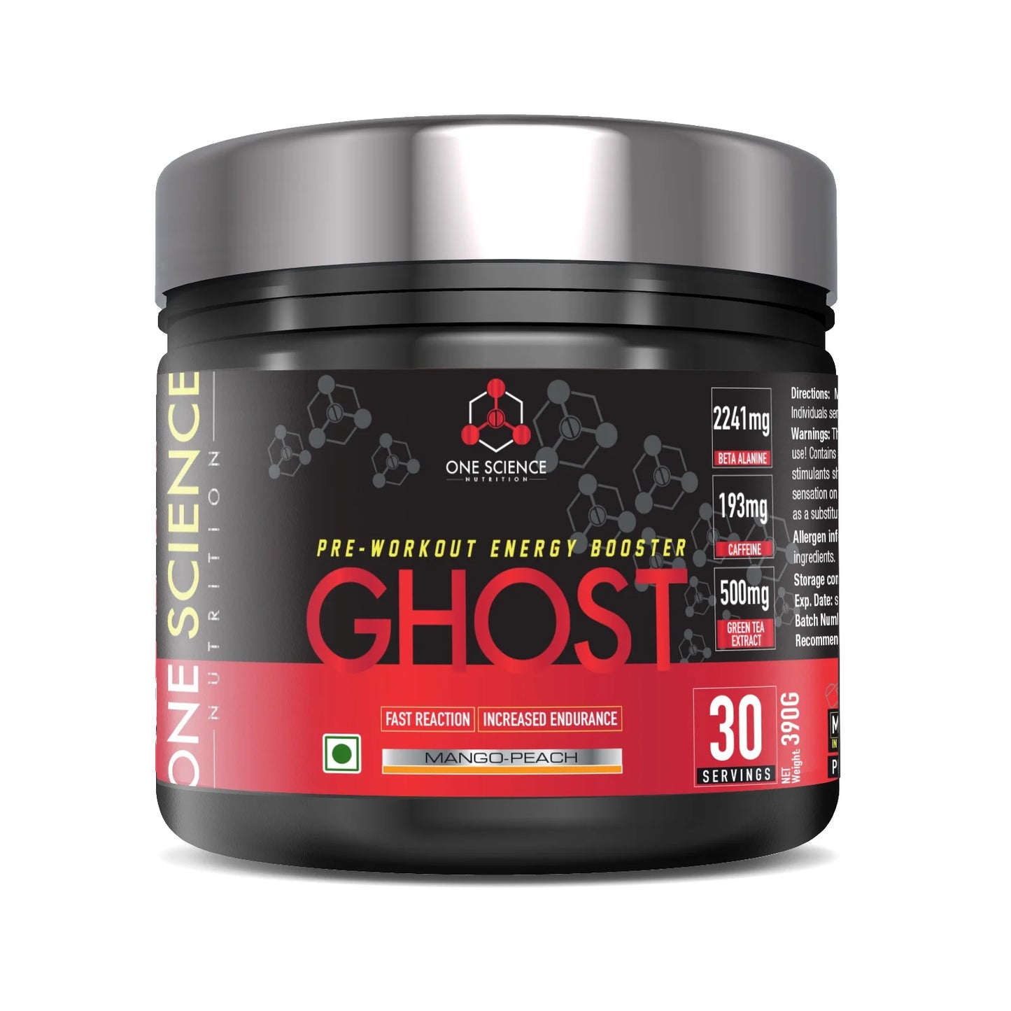 OSN Pre-Workout Ghost | Energy & Focus Booster
