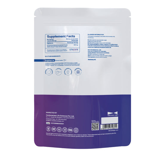 Decode Age Pure NMN | Boost Energy & Cellular Health
