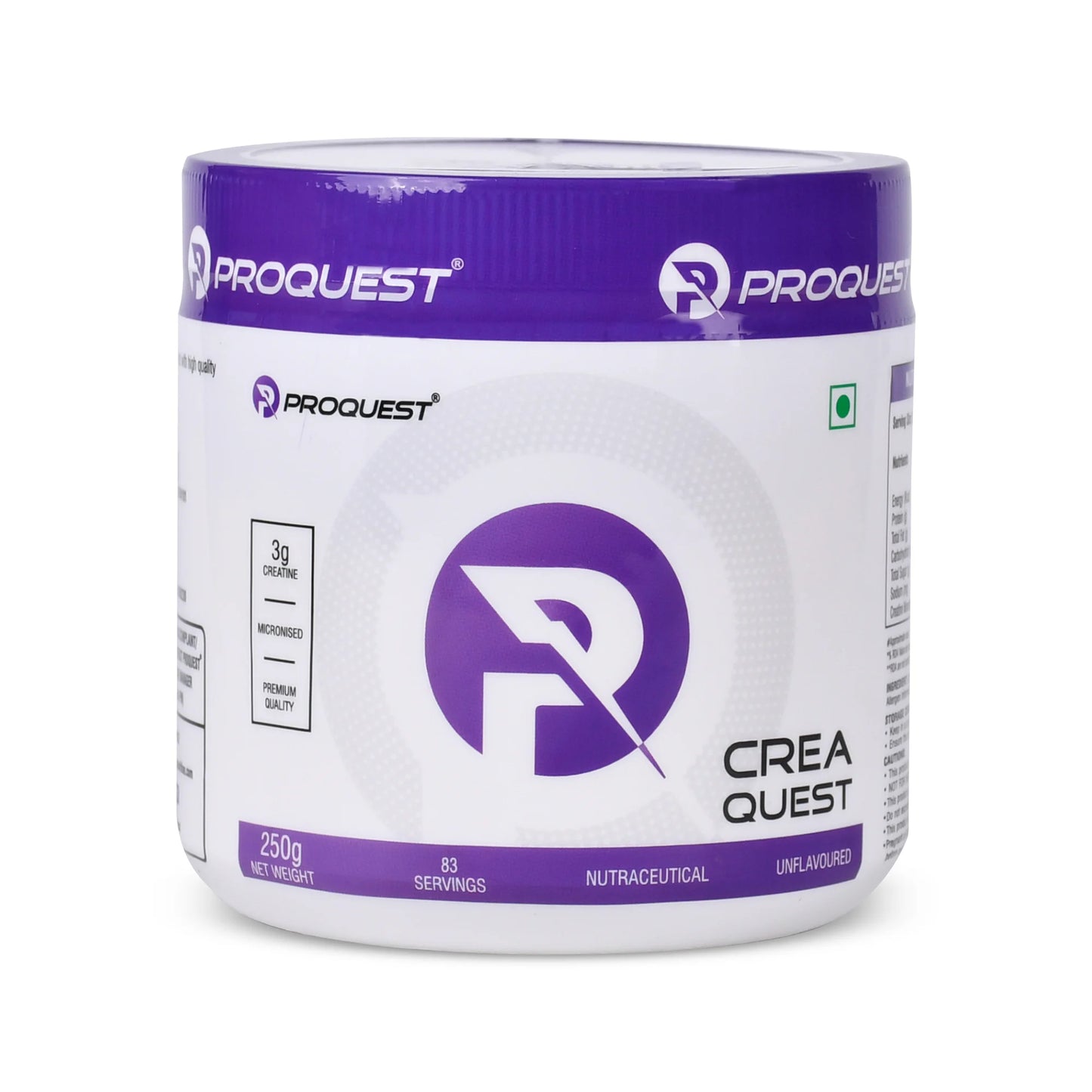 ProQuest Crea Quest | Pure Micronized Creatine Monohydrate