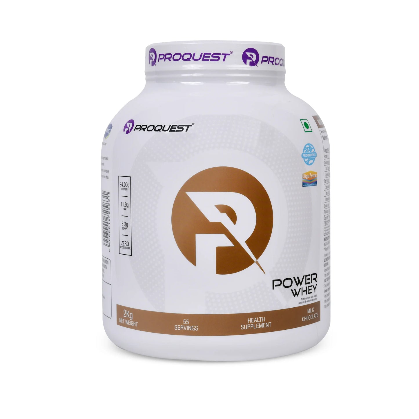 Proquest Power Whey Protein | 24g Protein & Probiotics