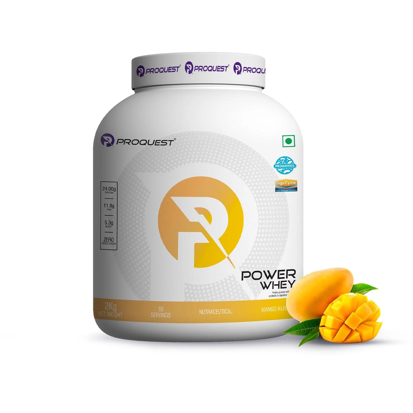 Proquest Power Whey Protein | 24g Protein & Probiotics