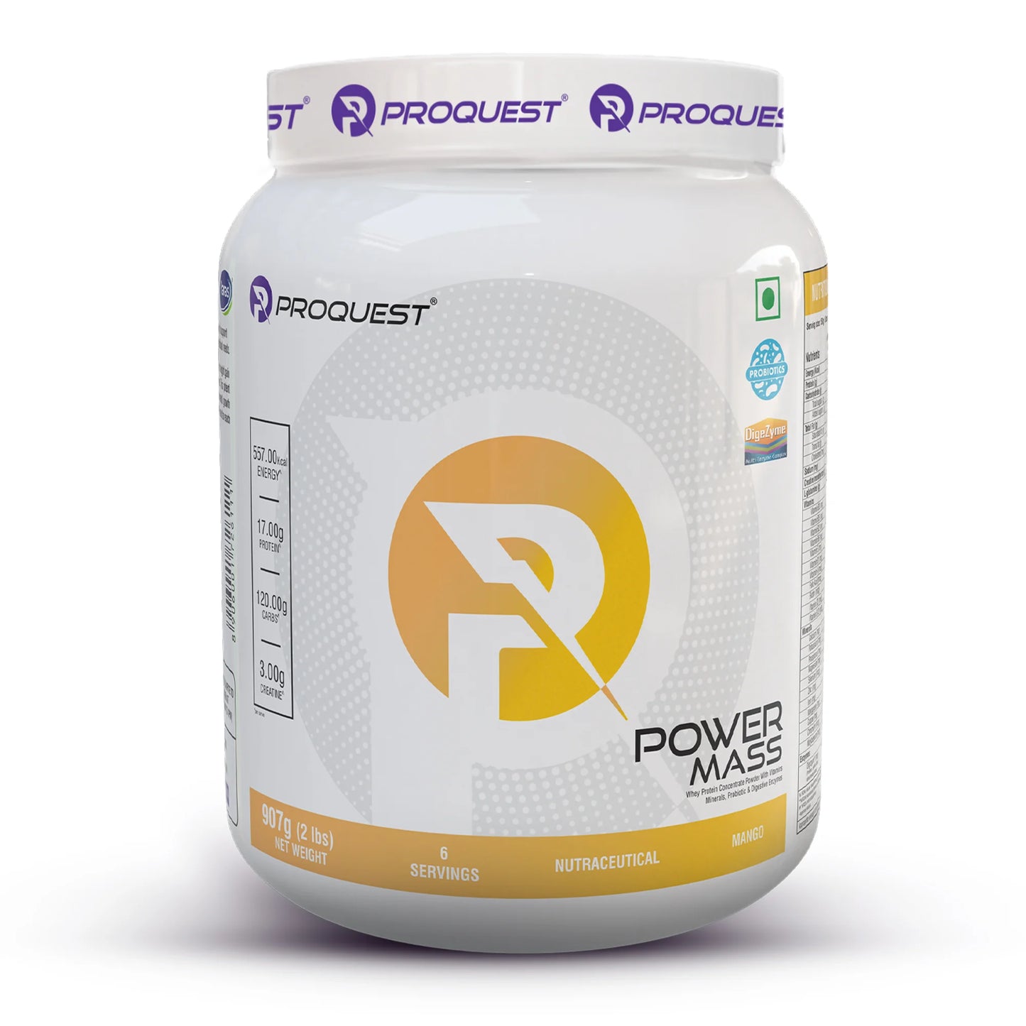 Proquest Power Mass Gainer | High Calorie Muscle Fuel