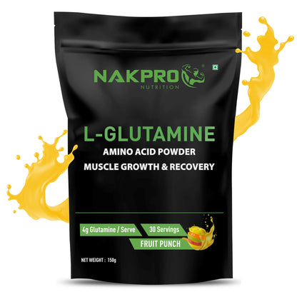 Nakpro L-Glutamine Powder – Pure Recovery & Muscle Support