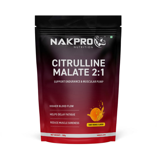 Nakpro Citrulline Malate 2:1 Powder | Boost Performance