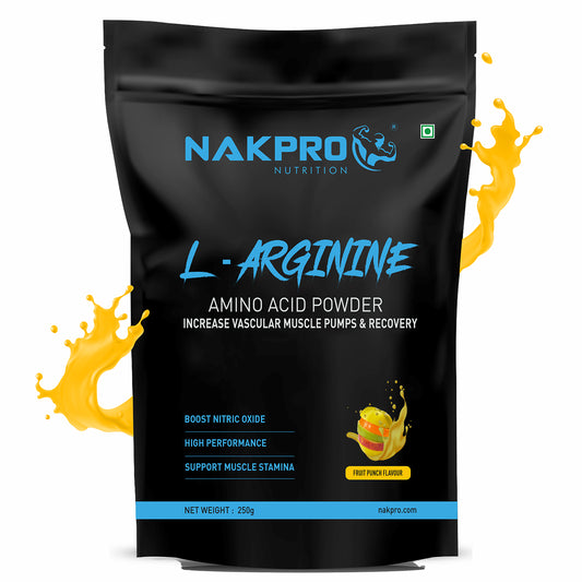 Nakpro L-Arginine Powder | Boost Muscle Growth & Recovery