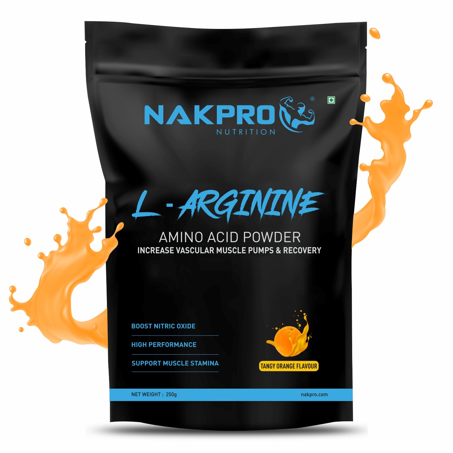 Nakpro L-Arginine Powder | Boost Muscle Growth & Recovery
