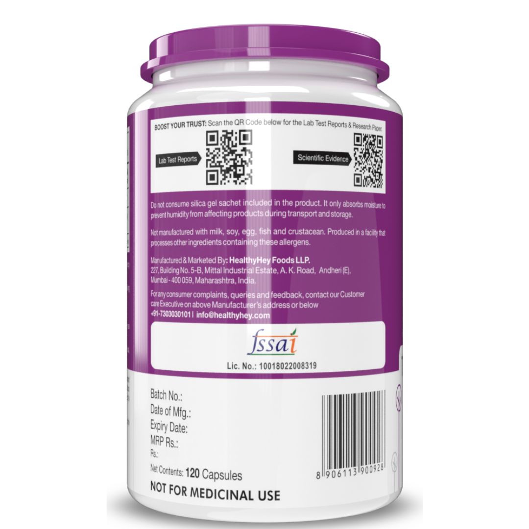 HealthyHey Vitamin B1 1700mcg | Energy & Nerve Support