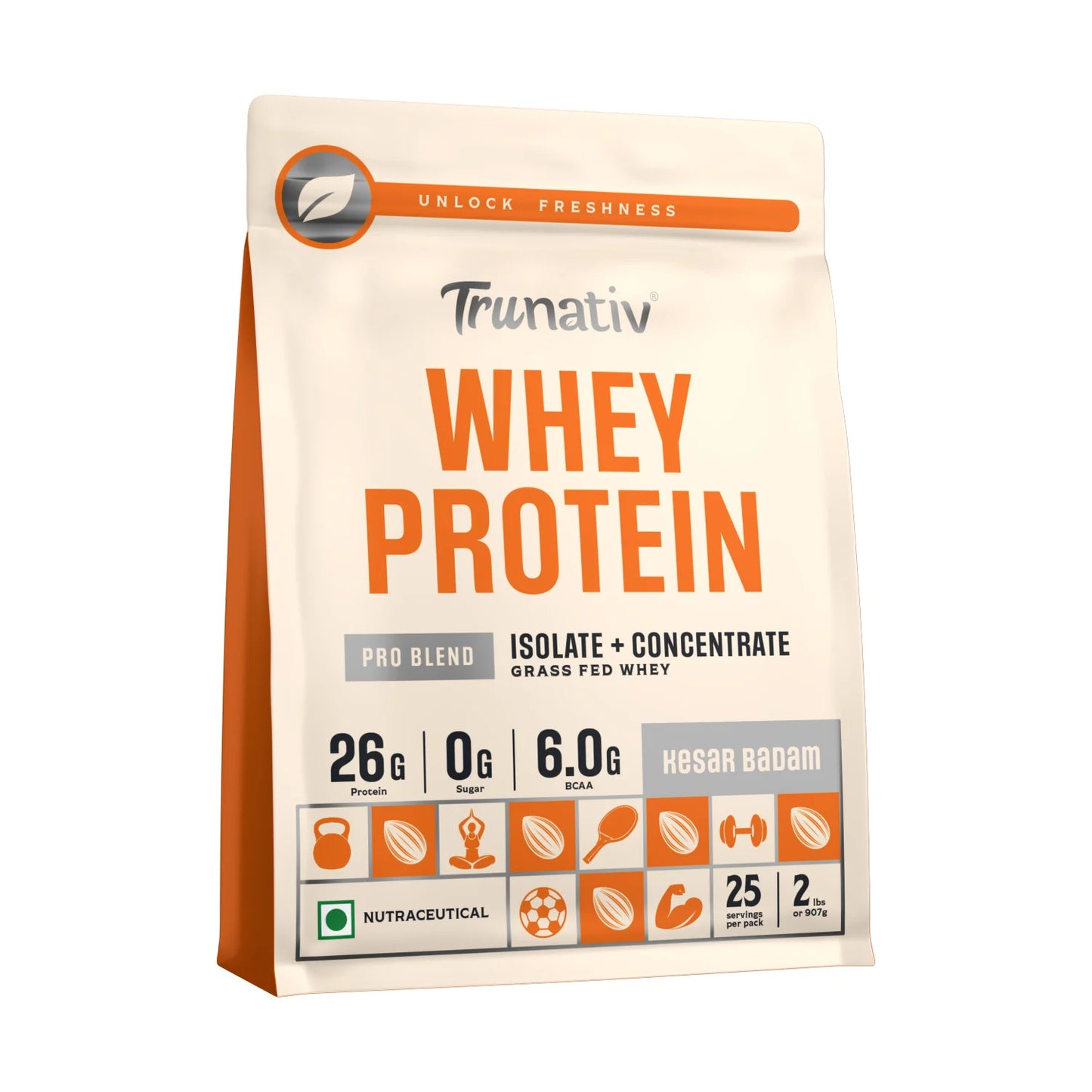 TruNativ Whey Protein Pro Blend | 26g Grass-Fed Protein