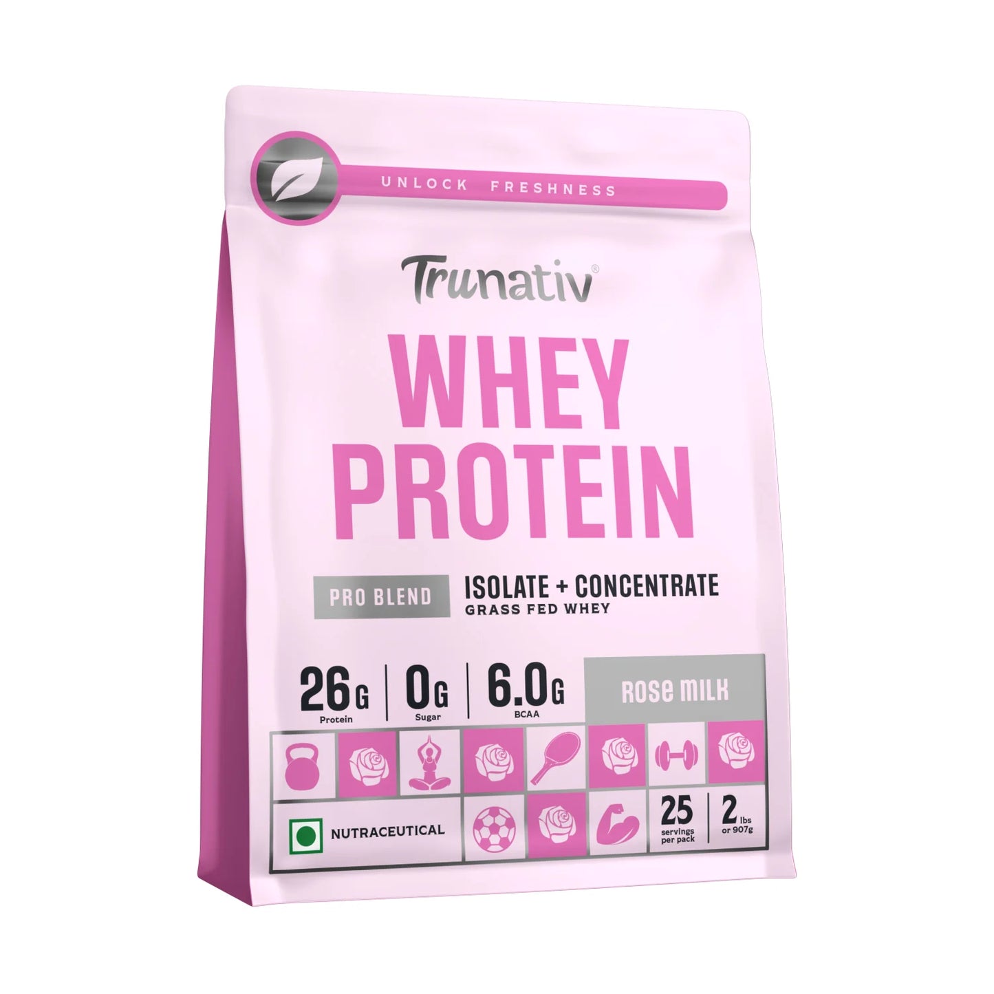 TruNativ Whey Protein Pro Blend | 26g Grass-Fed Protein