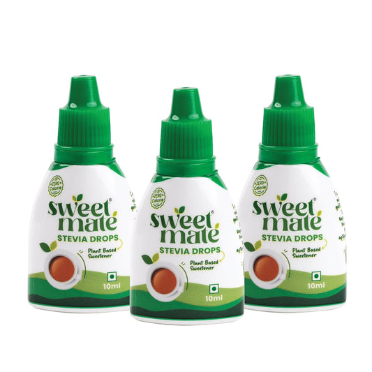 Sweetmate Pure Stevia Drops 10ml | Natural Zero-Calorie Sweetener