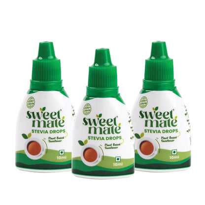 Sweetmate Pure Stevia Drops 10ml | Natural Zero-Calorie Sweetener