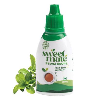 Sweetmate Pure Stevia Drops 10ml | Natural Zero-Calorie Sweetener