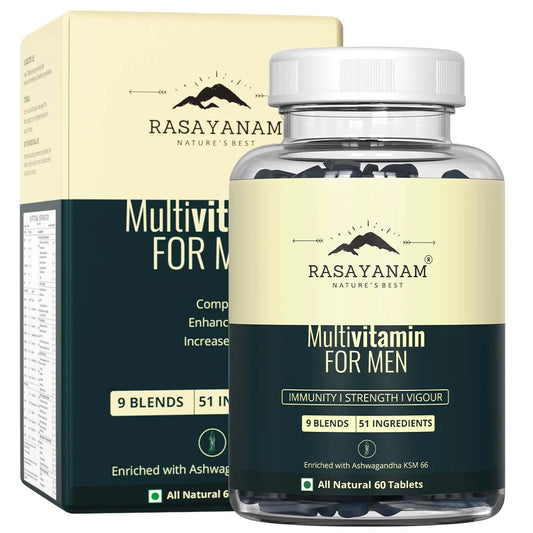 Rasayanam Multivitamin for Men – Daily Vitality Boost