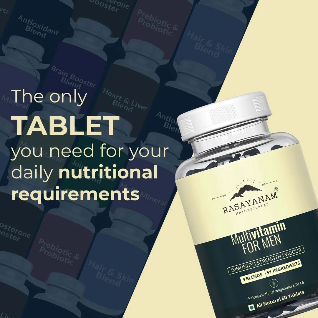 Rasayanam Multivitamin for Men – Daily Vitality Boost