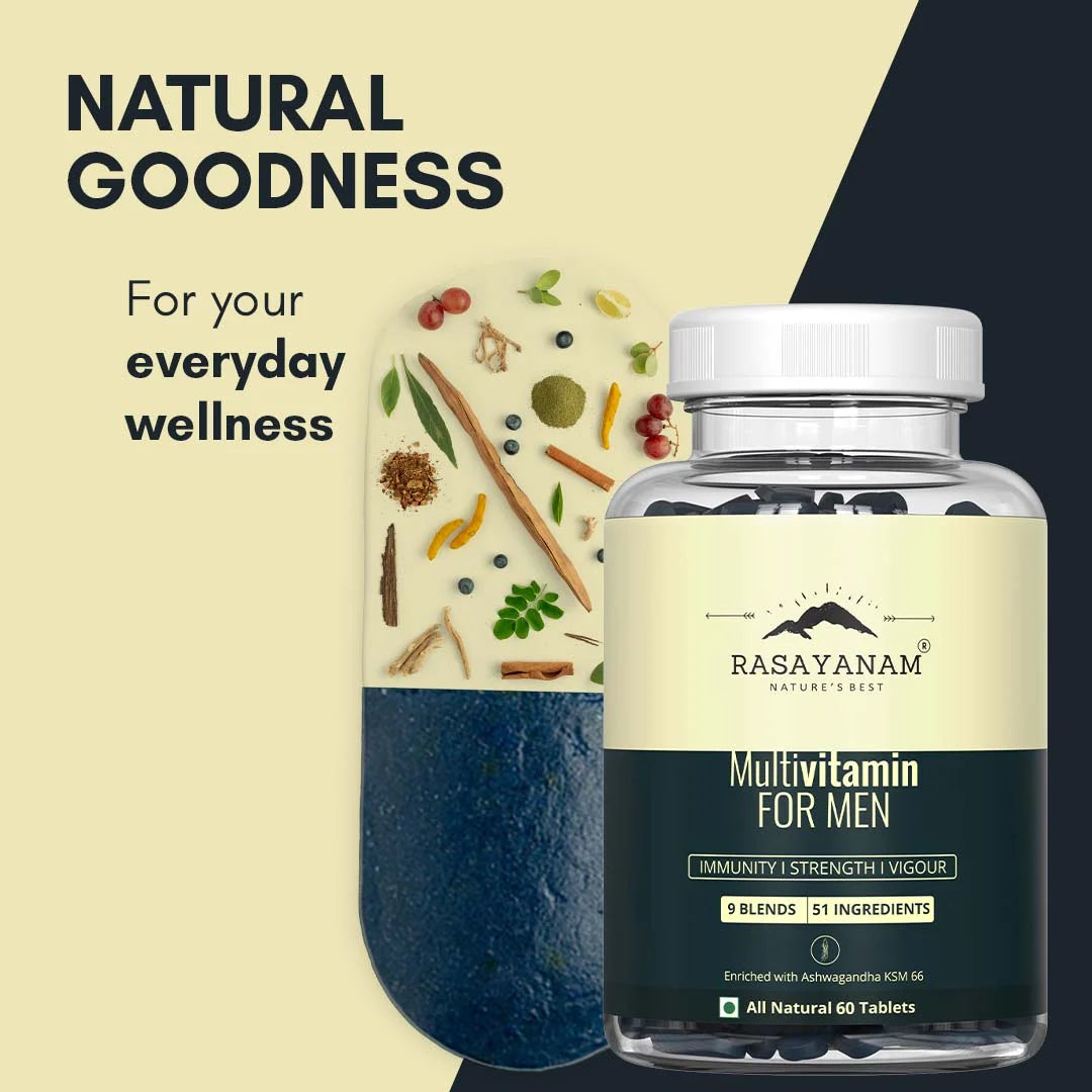 Rasayanam Multivitamin for Men – Daily Vitality Boost