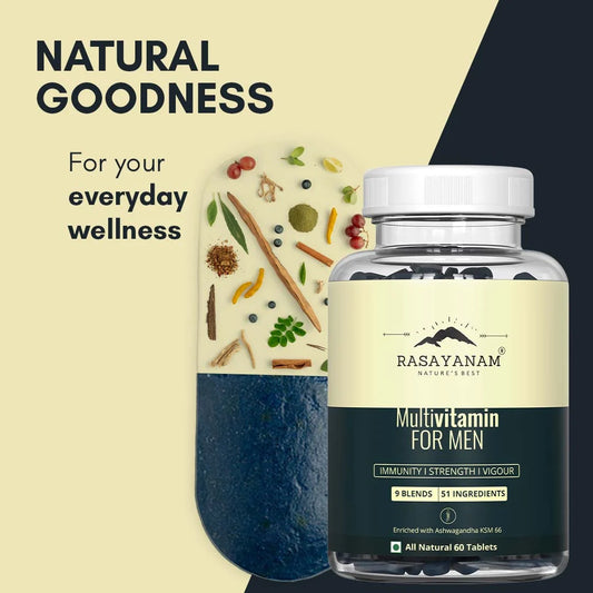 Rasayanam Multivitamin for Men – Daily Vitality Boost